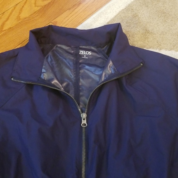 Ladies Navy Blue Zelos Raincoat Size Small - Picture 2 of 6
